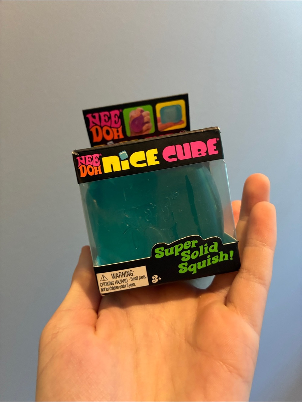 Nice Cube Super Solid Squish - Teal